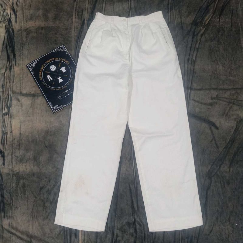 White Baggy Pant ✨
