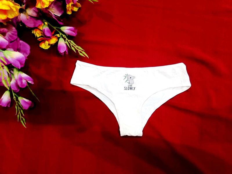🇭🇲💫 White Colour Brief