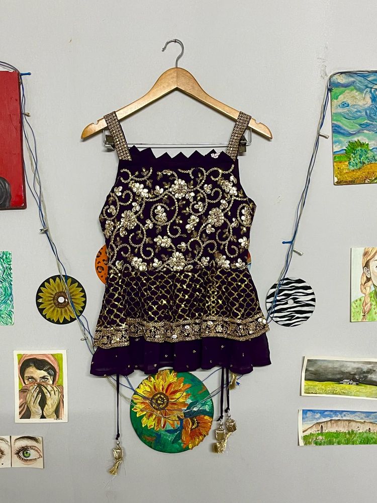 Embroidered Ethnic Blouse💜💜