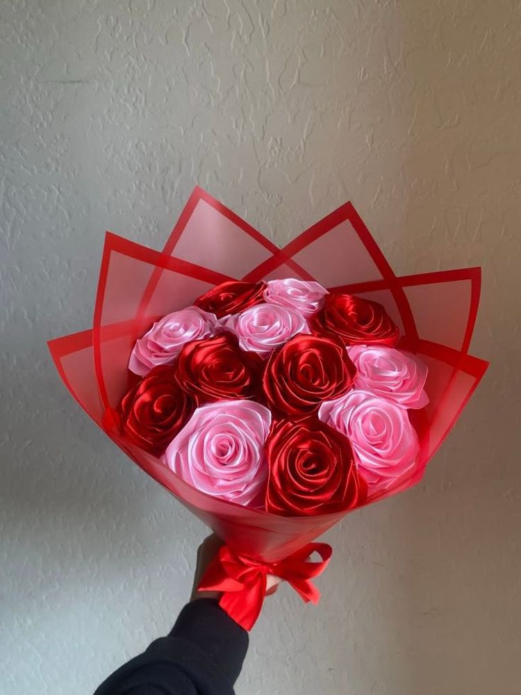 Elegant Handmade Rose Bouquet