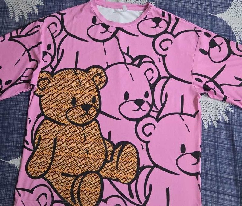 Teddy Bear Print Tee