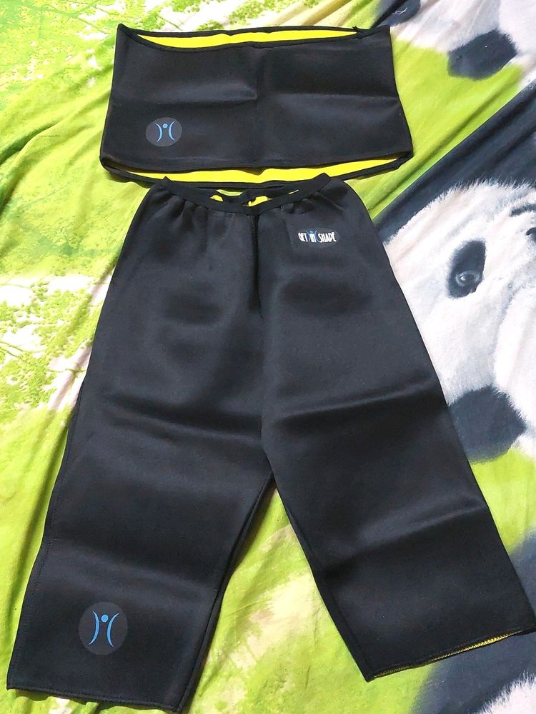 Slim Belt And Gym Pant.. Body Shaper