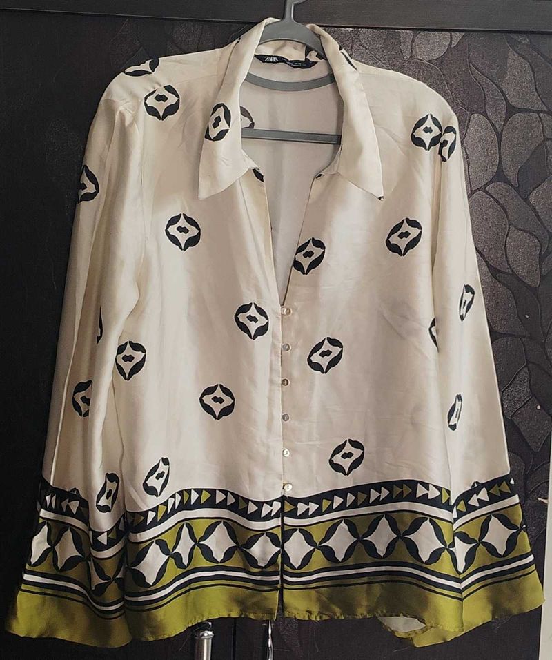 Zara Satin Shirt