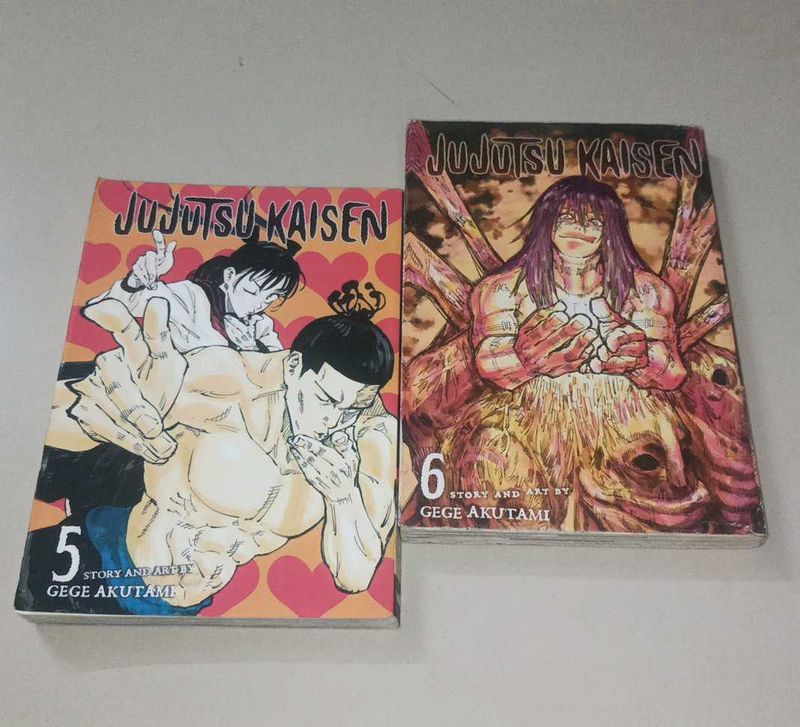 Jujutsu Kaisen Manga Vol. 5 &amp; 6