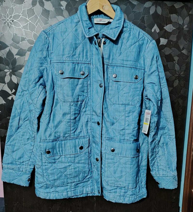 Denim Quilt Jacket