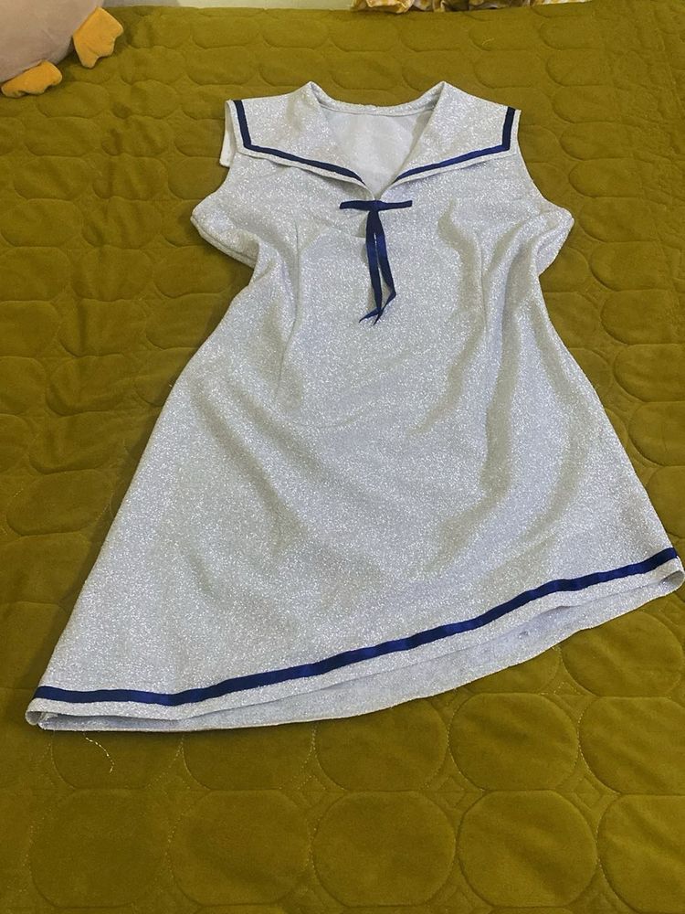 Korean Cute Party Dress with Shimmers Bust 36