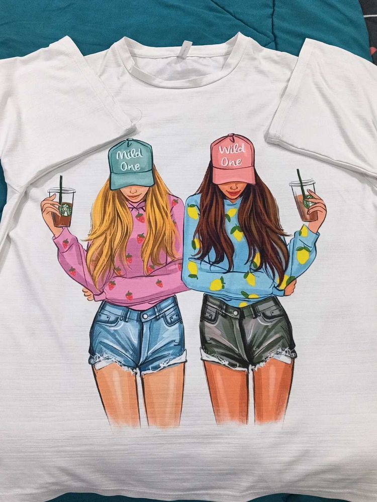 Girls Over Size T- Shirt