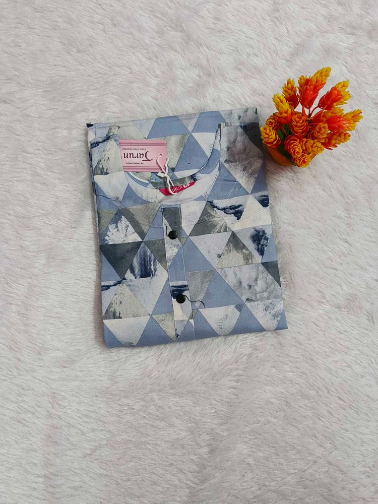 Stylish Geometric Print Shirt