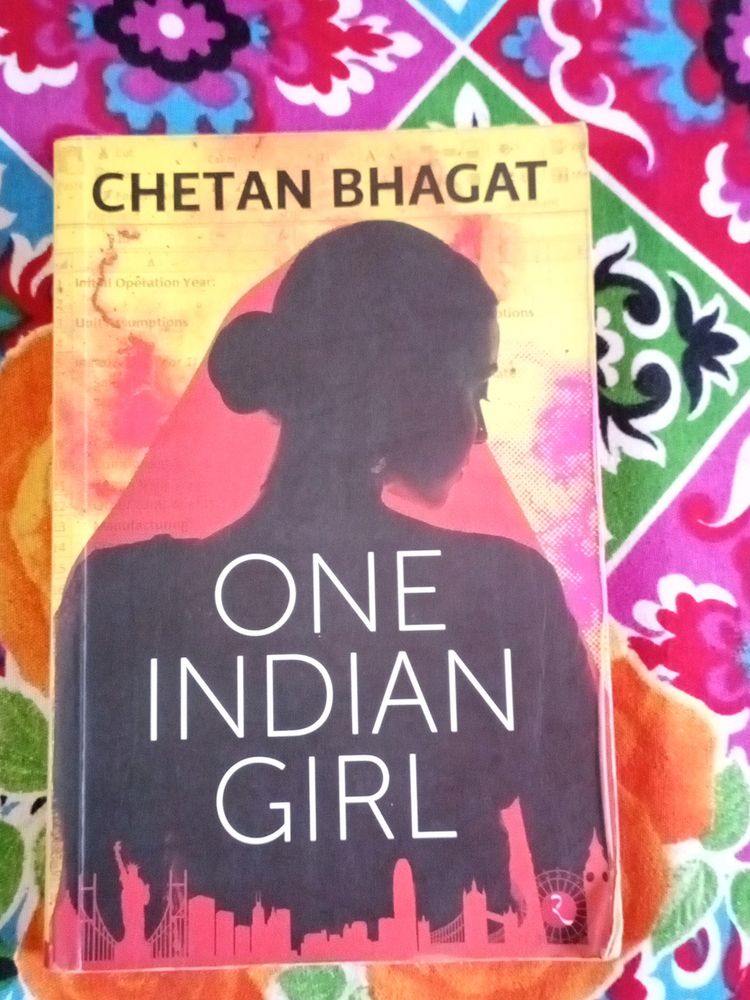 One Indian Girl By Chetan Bhagat National Bestseller Book