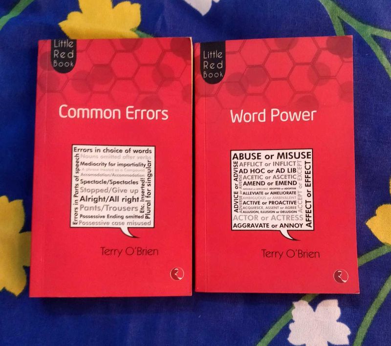 Set Of Word Power &amp; Common Errors Books