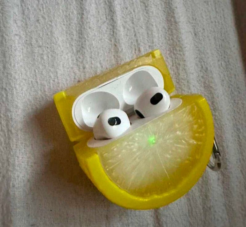 Lemon Airpod Cover For Apple