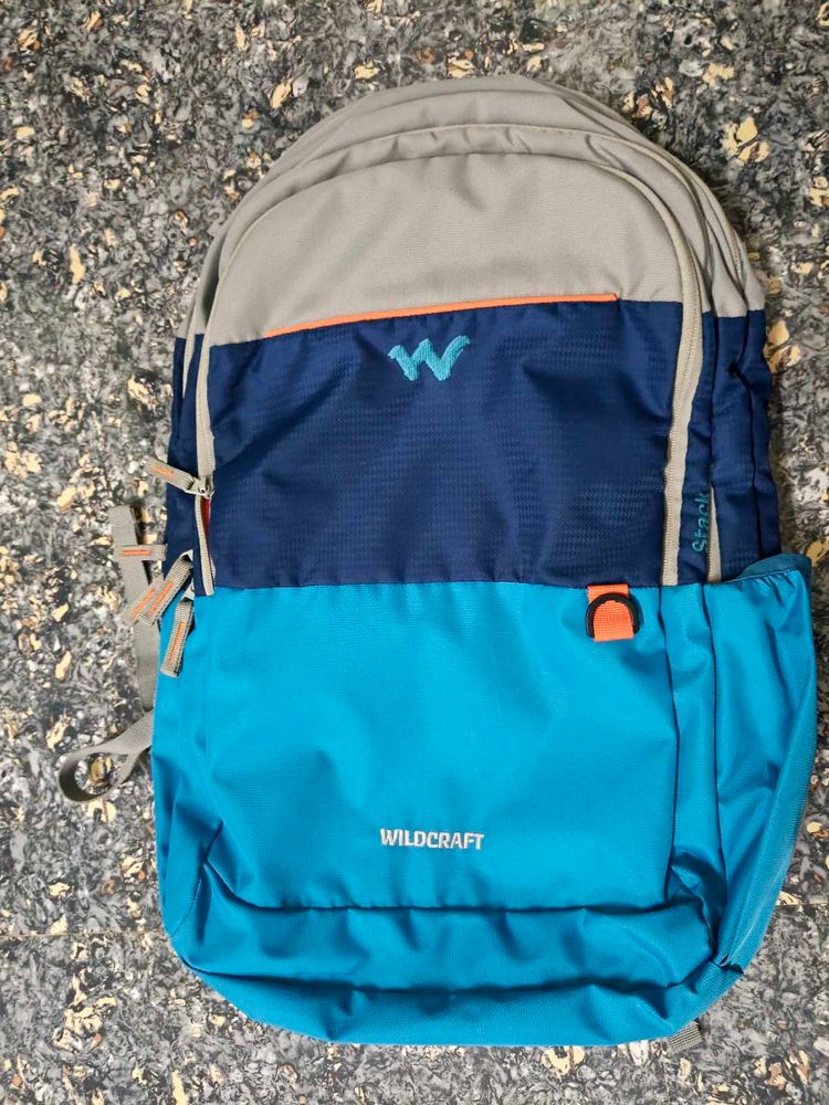 Wildcraft 40L Laptop Backpack 🎒 Stake(blue, Grey)