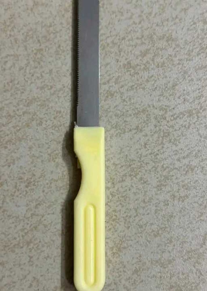 Vintage Yellow Handle Knife