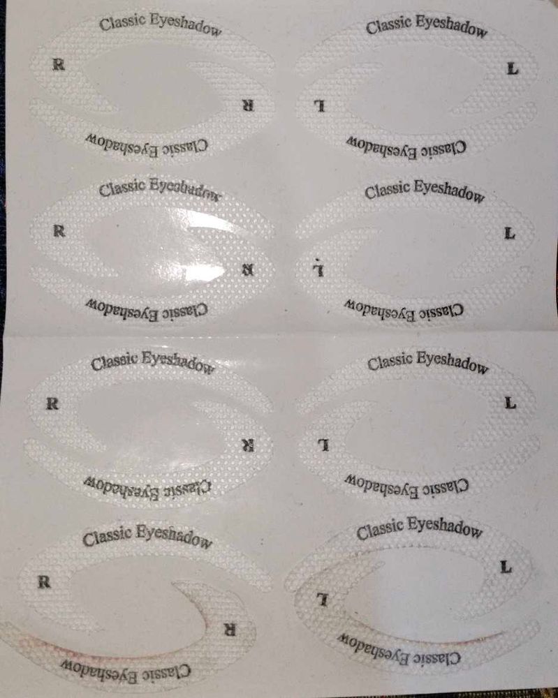 Eyeliner And Eyeshadow Stencil