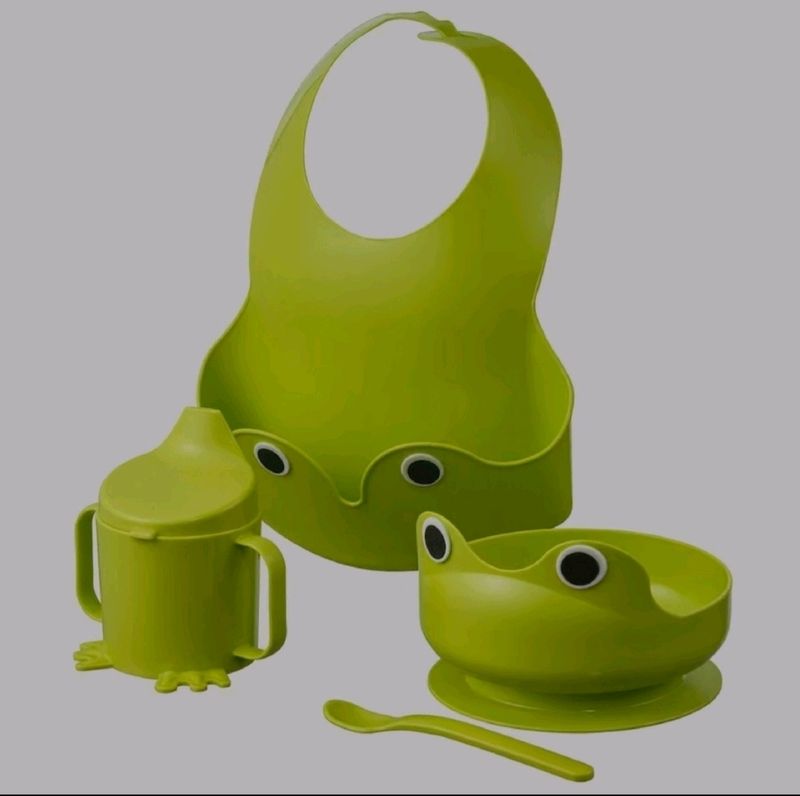 Feeding Set Babies Ikea 4 Pcs