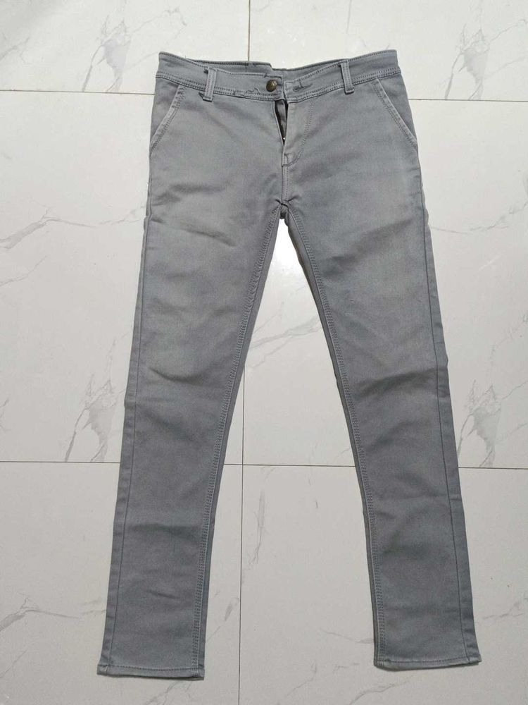 Mens Light Grey Jeans