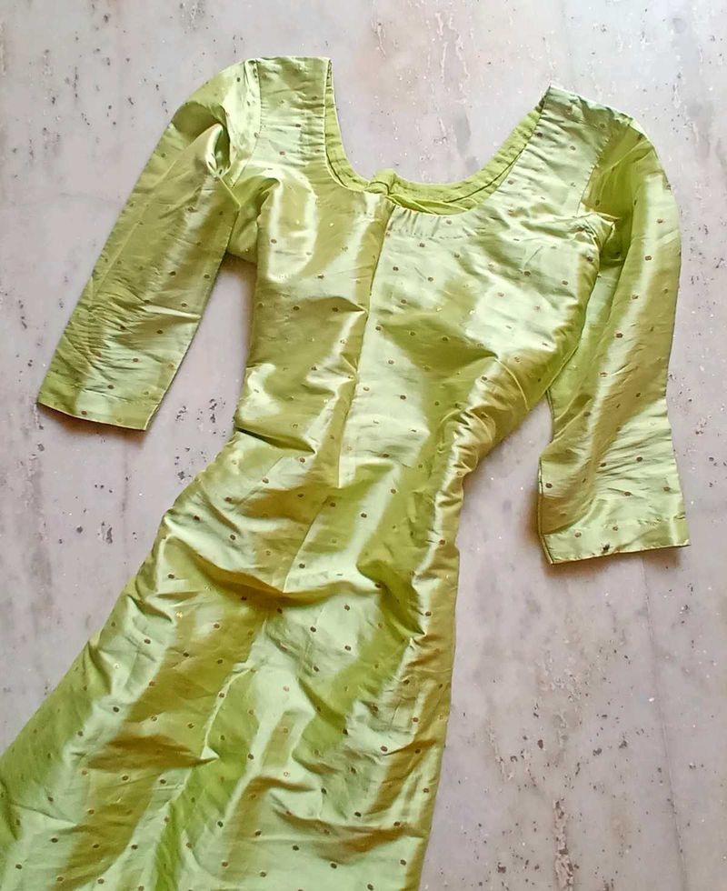 Shiny Silk Kurti✨