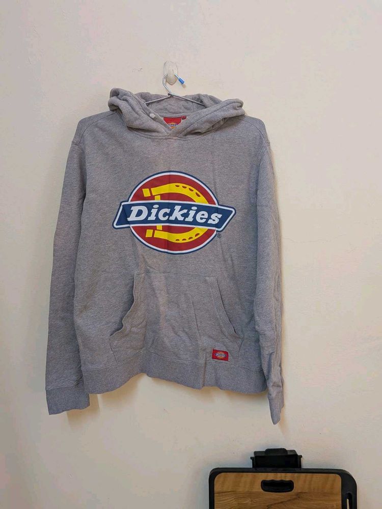 Dickies Gray iconic logo hoodie