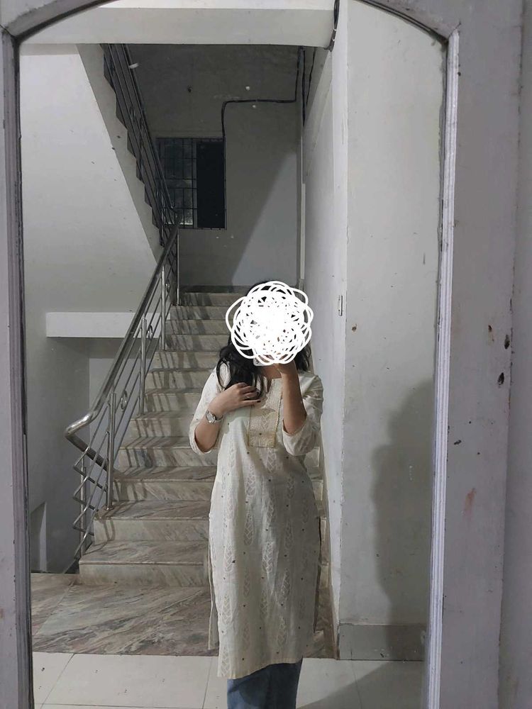 Elegant White Kurta