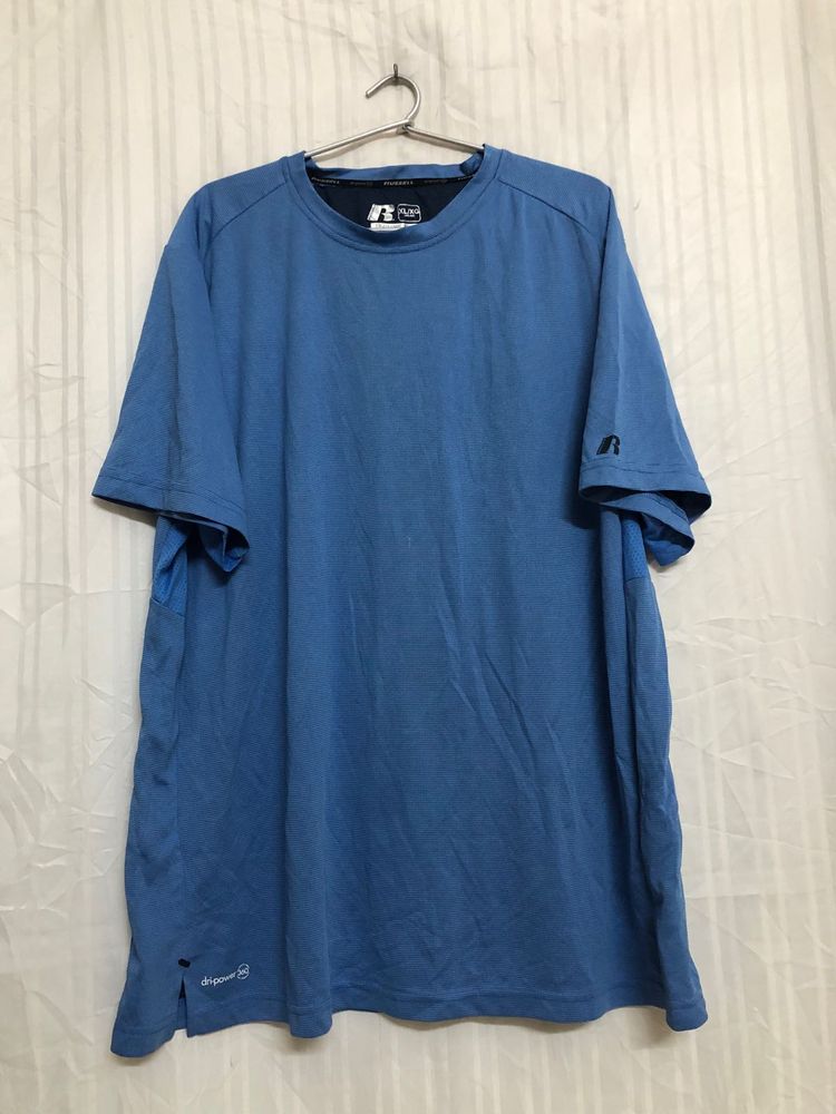 Russell Dri-power Blue T Shirt