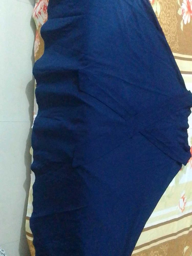 Navy Blue Elegant long skirt