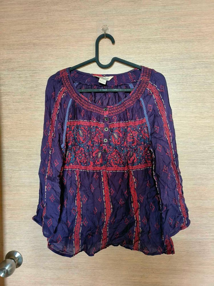 Ethnic Printed Top