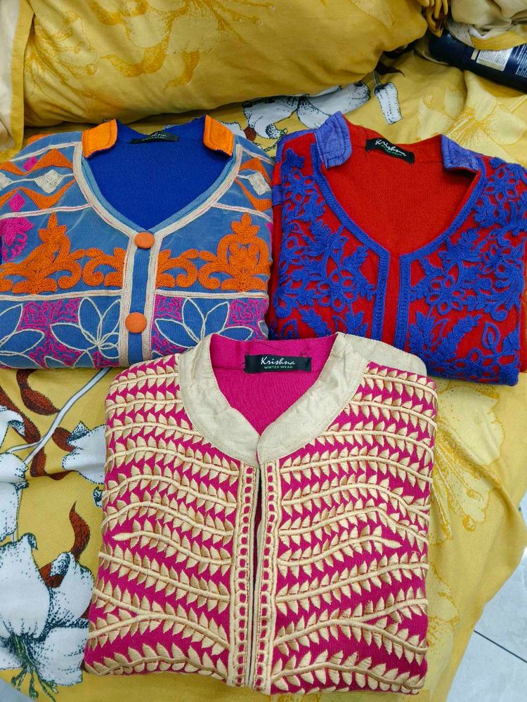 3 Winter Kurta Combo