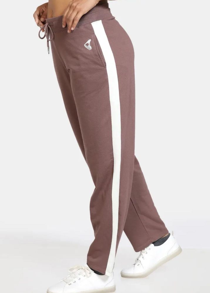 Zelocity Brown Track Pants (Without Drawstring)🤎