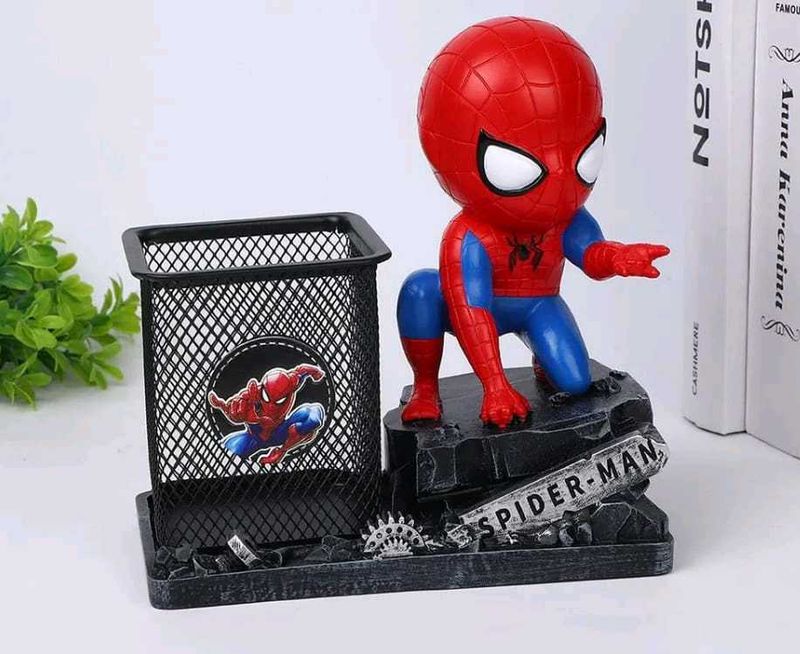 spiderman pen stand