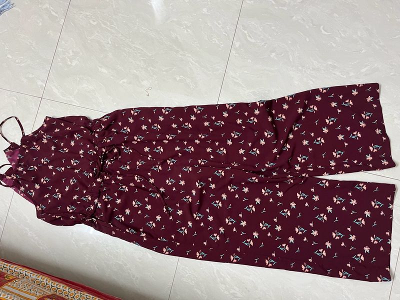 Floral Jumpsuit (read Description)