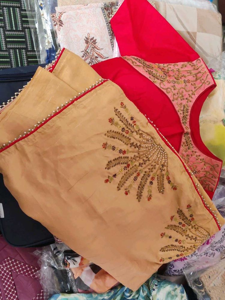 Embroidered Ethnic Dress Material