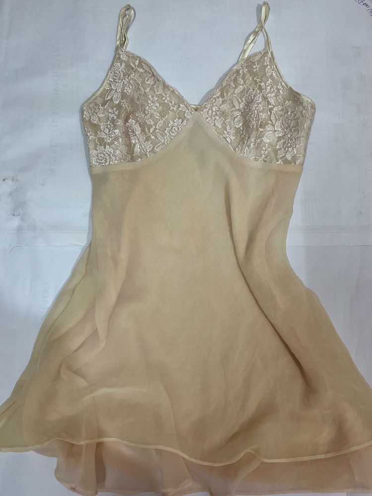 Beaded Cami Lingerie Dress