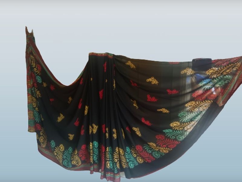 Black Saree