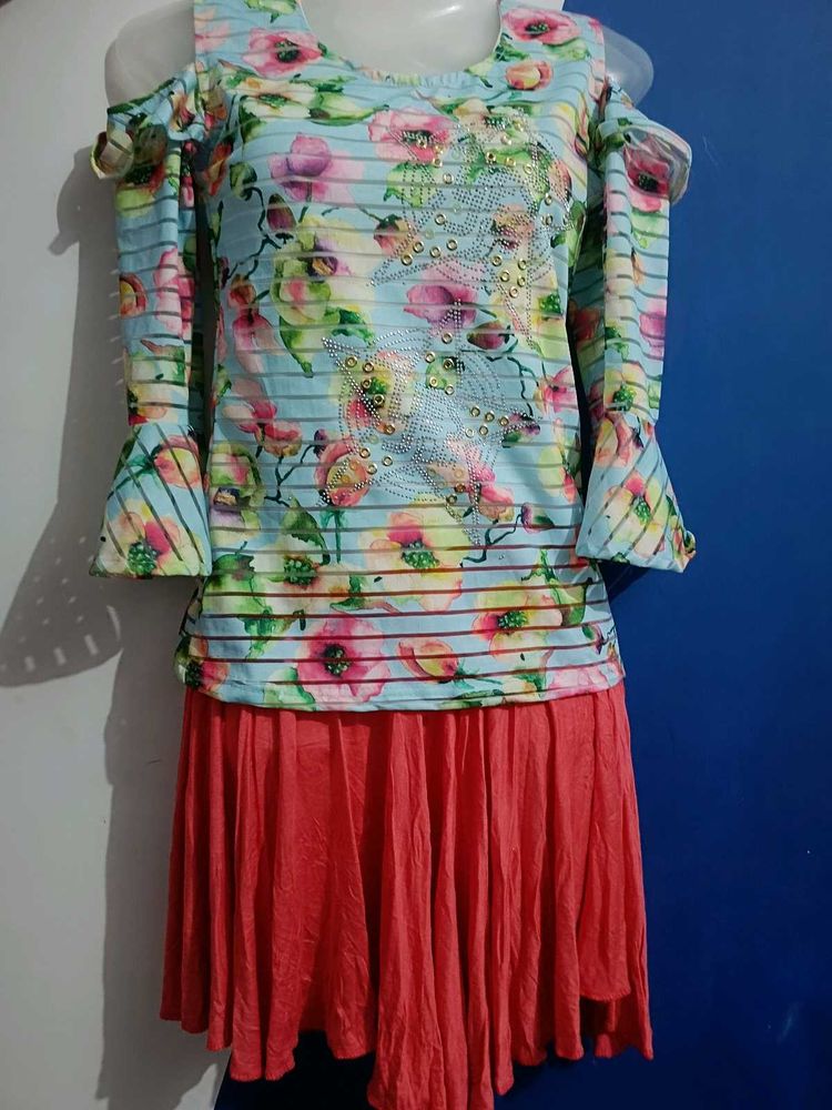 Girls Party (Festival) Skirt Top