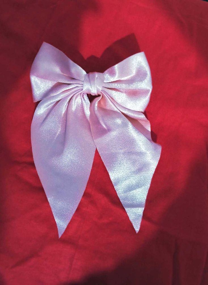 Large Pink Bow