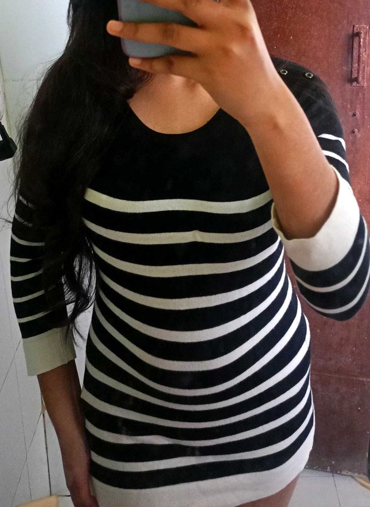 Striped Long Sleeve Top