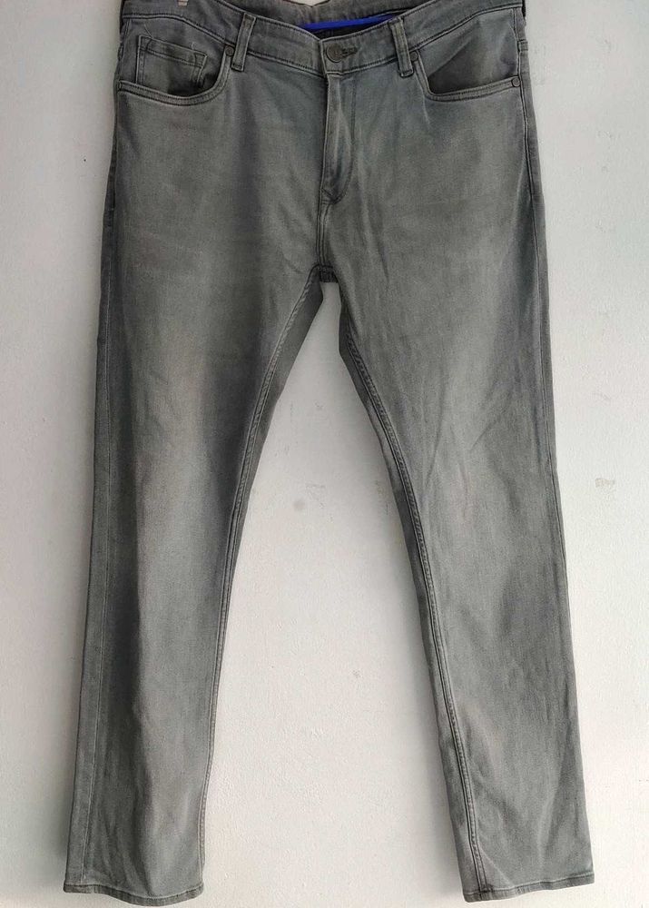 Louis Philippe Premium Men’s Jeans - Grey