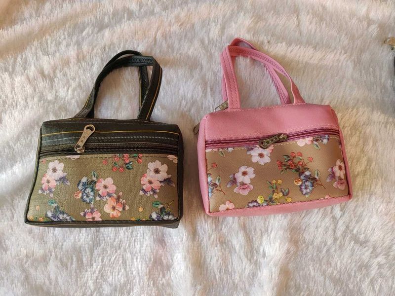 Floral Pouches (Set of 2)