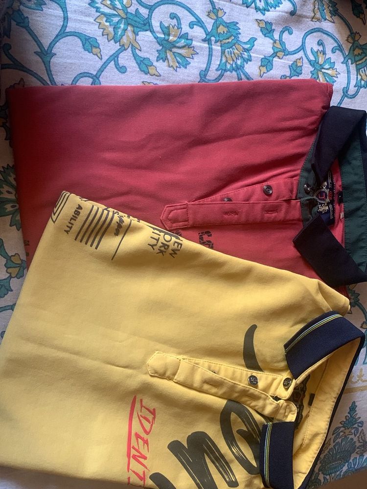 Stylish Polo Shirts - Set of 2
