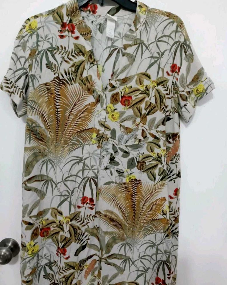 H&amp;M Tropical Print Tunic