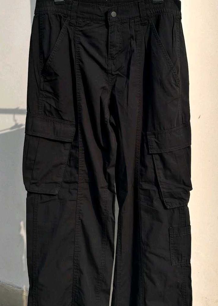 Black Cargo Pants