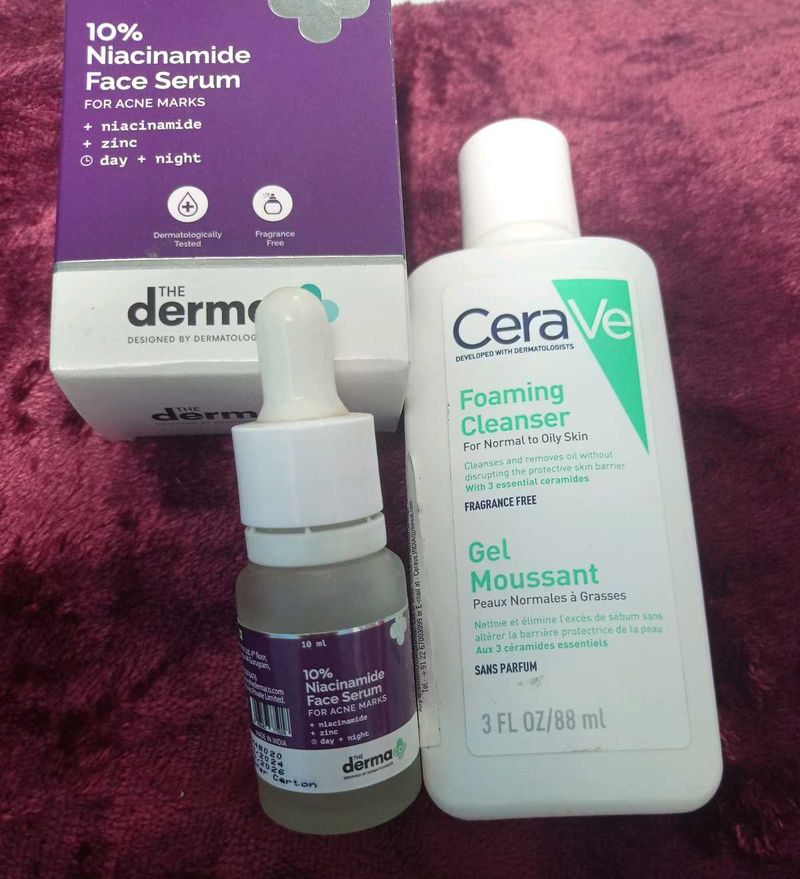 Cerave Cleanser N Dermaco 10% Niacinamide Serum