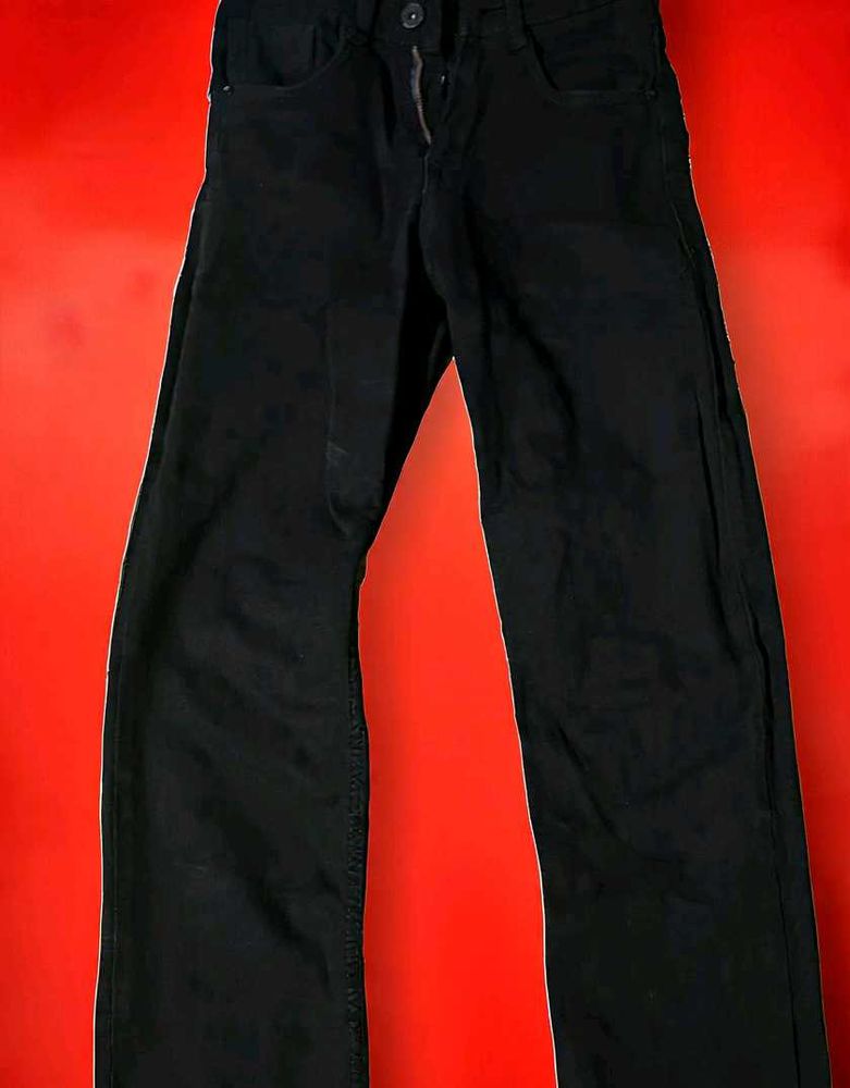 Black Denim Jeans Men/Woman