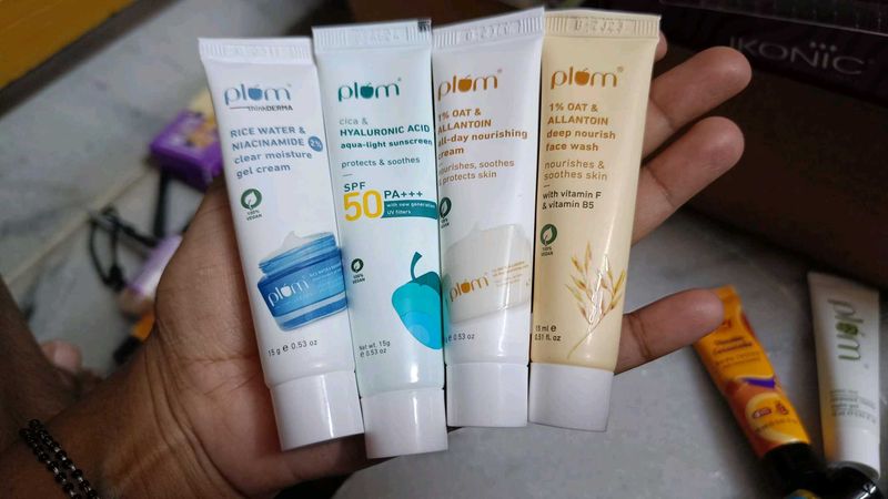 Plum Skincare Sample Set