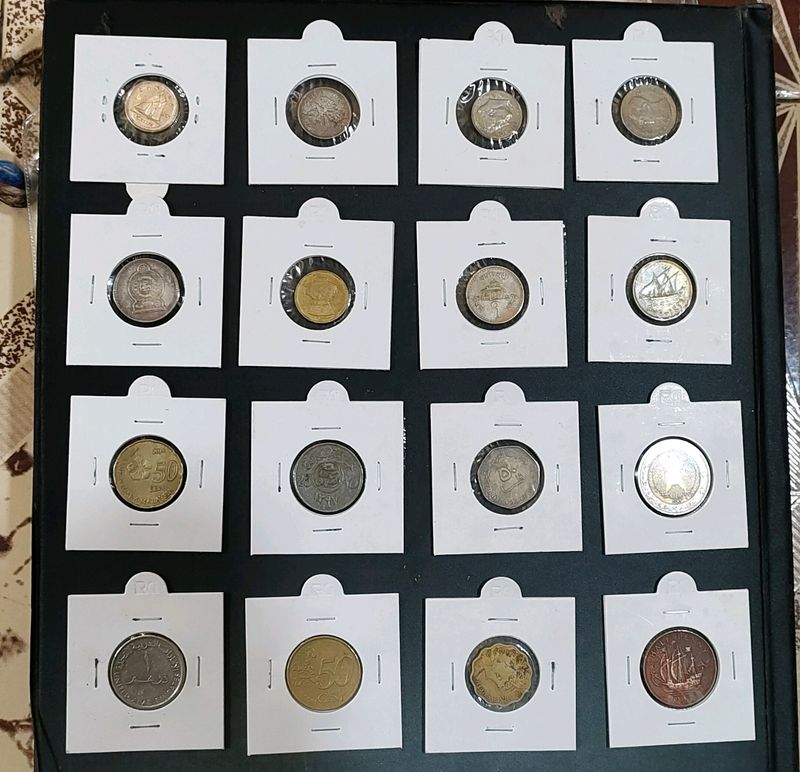 International Coin Collection Total 16 coins