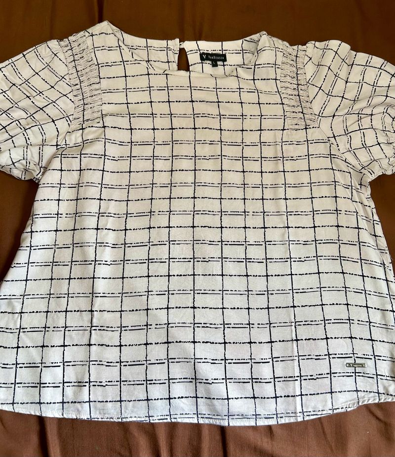 Van Heusen Tunic Crop Top -L Size