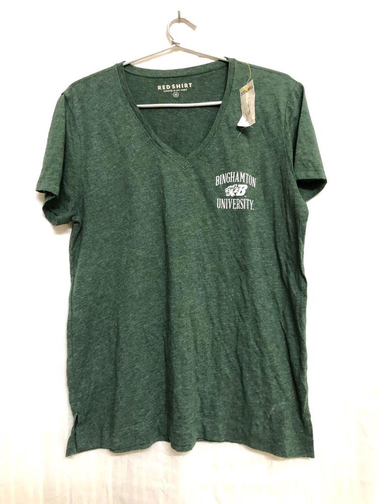 Red Shirt Cotton Green T Shir