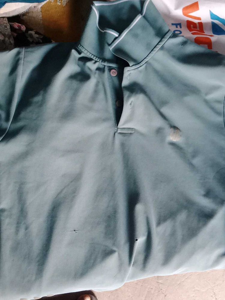 Men&#39;s Green Polo Shirt