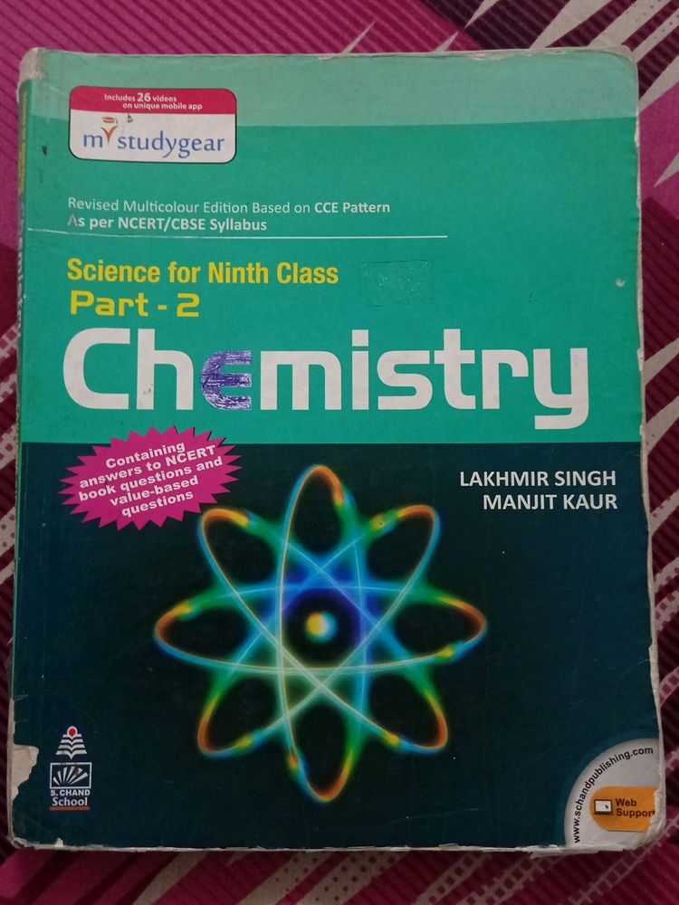 Class 9 S Chand Chemistry Book