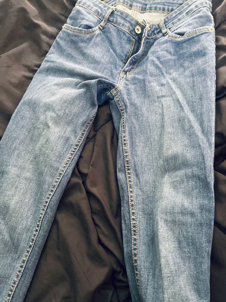 Blue Slim Fit Denim